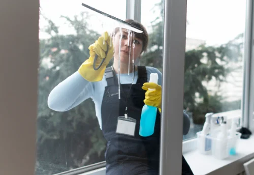 Nettoyage de vitres intérieures et extérieures à Émancé